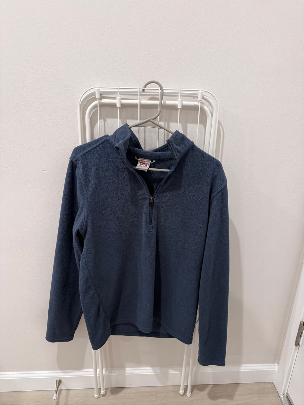 Avalanche Navy Blue Fleece Zip Pullover